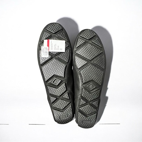 🌻NEW w.box SPERRY Black Davenport Leather Venetian Driver Casual Shoes Mens 10 - Picture 9 of 12